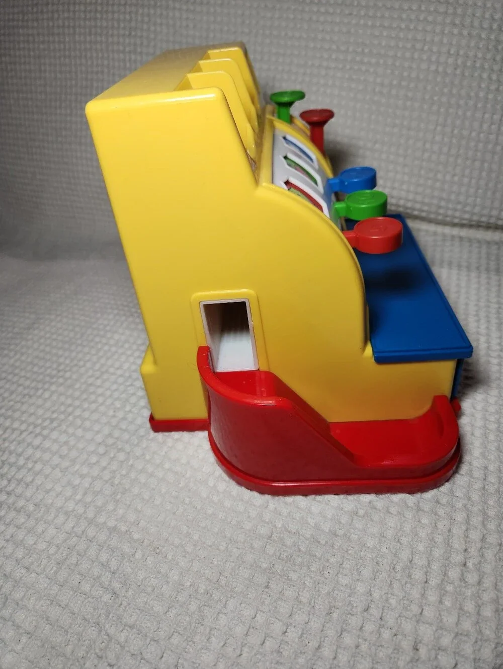 Fisher-Price Yellow Kids Cash Register Toy - Bright Multicolor Play Set